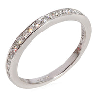 Channel Set Diamond Band in 950 Platinum 0.24 CTW