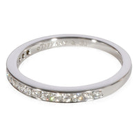 Channel Set Diamond Band in 950 Platinum 0.24 CTW