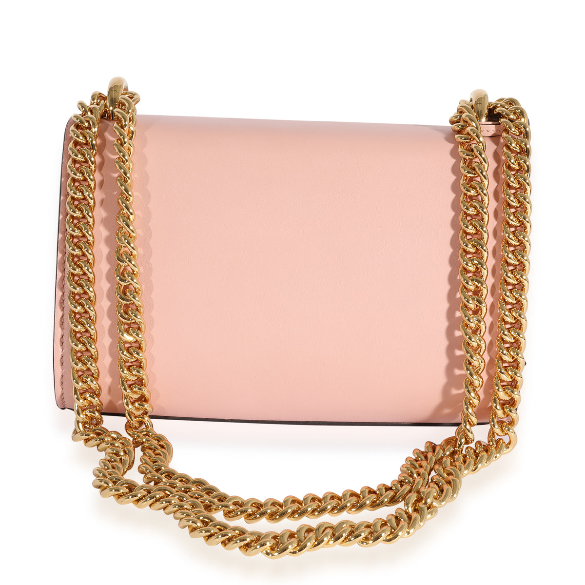 Crystal Star Pink Calfskin Small Padlock Bag