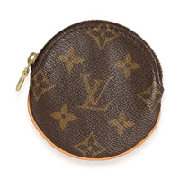 Monogram Canvas Round Coin Purse