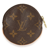 Monogram Canvas Round Coin Purse