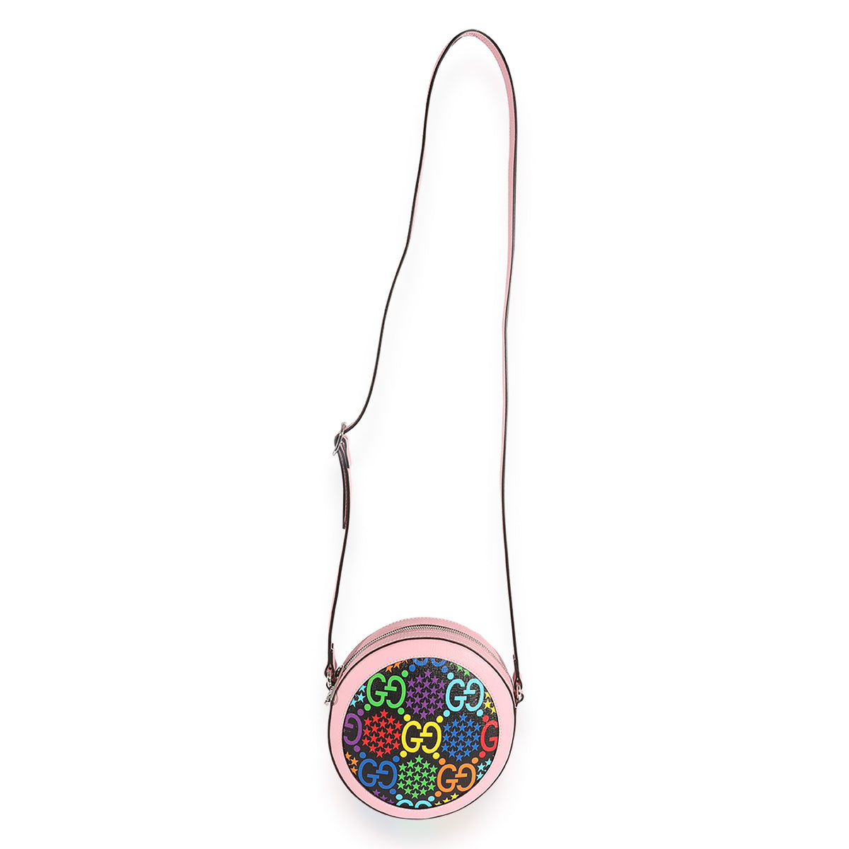 Multicolor GG Psychedelic Round Crossbody