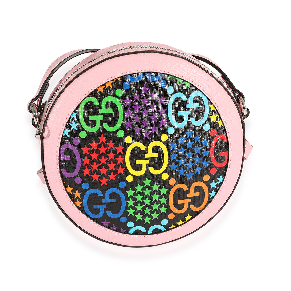 Multicolor GG Psychedelic Round Crossbody