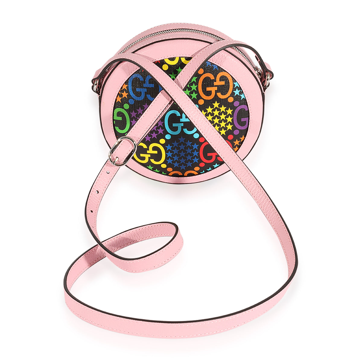 Multicolor GG Psychedelic Round Crossbody