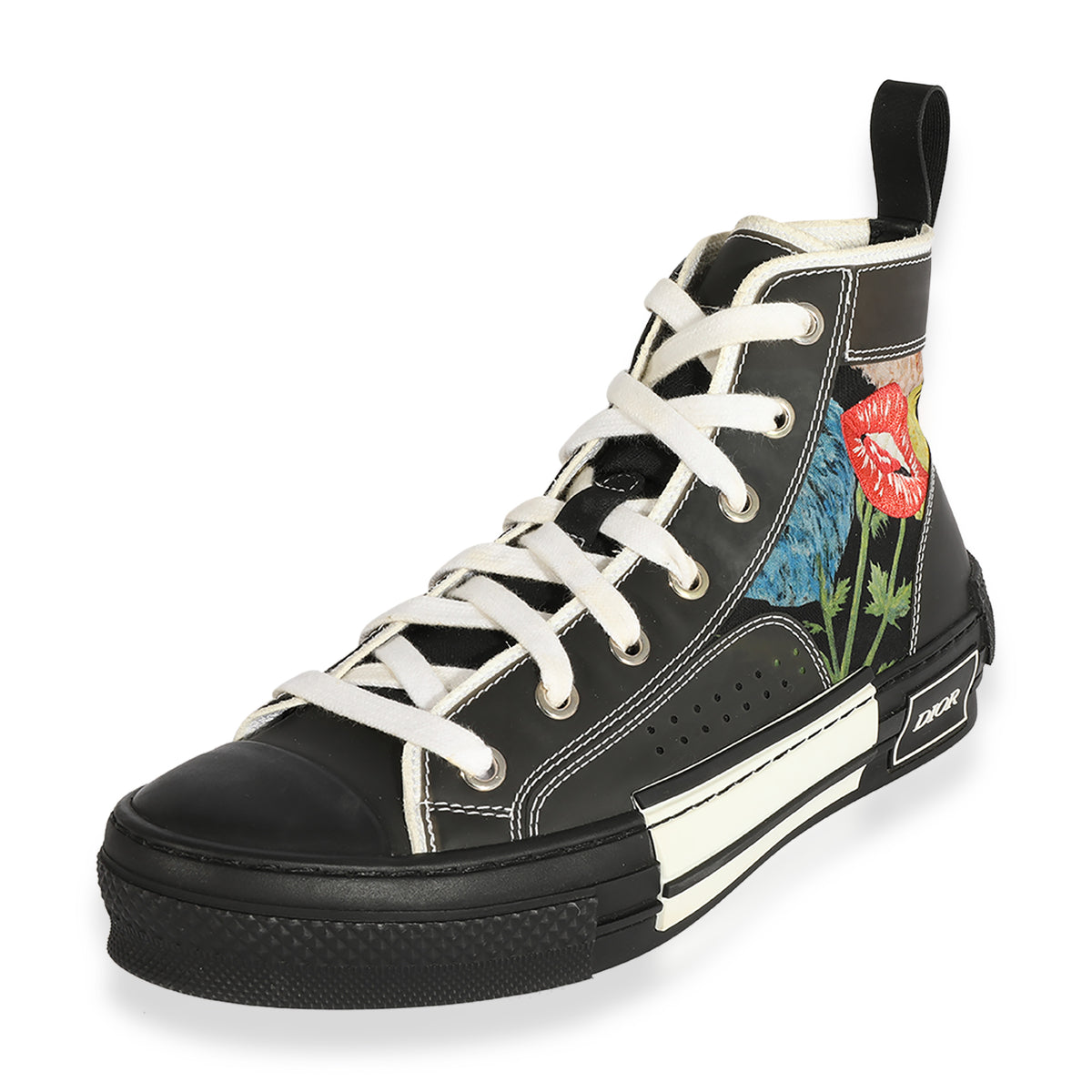 Christian Dior Raymond Pettibon x Dior B23 High 'Lip Flower' sv