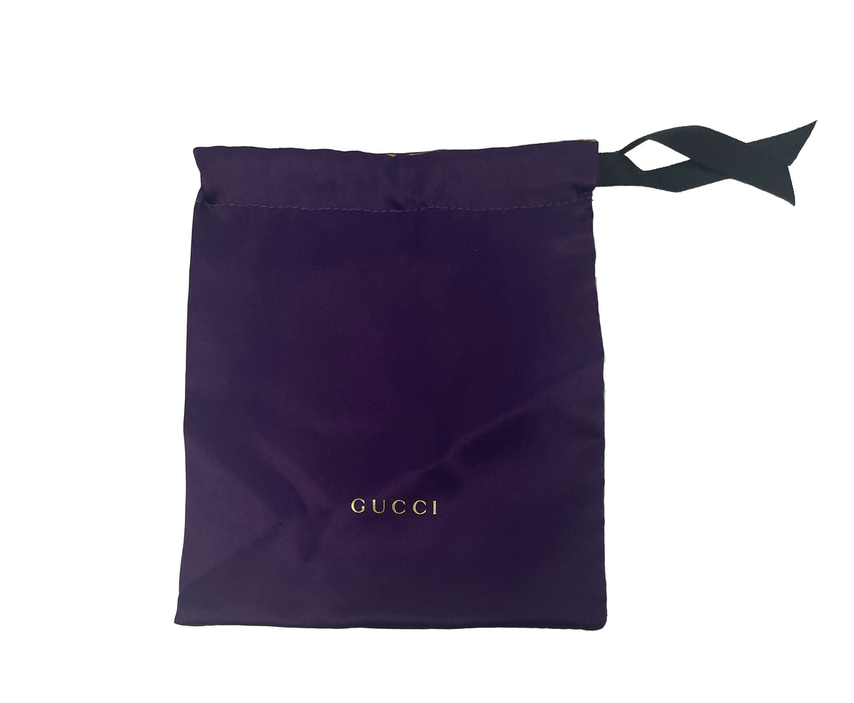 Gucci Link to Love Rubelite Band in 18K White Gold box
