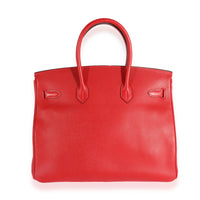 Rouge Casaque Epsom Birkin 35 GHW