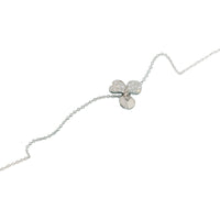 Paper Flowers Diamond Bracelet in 950 Platinum 0.17 CTW