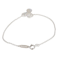 Paper Flowers Diamond Bracelet in 950 Platinum 0.17 CTW