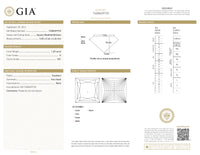 GIA Certified 1.20 Ct Princess cut G VS1 Loose Diamond