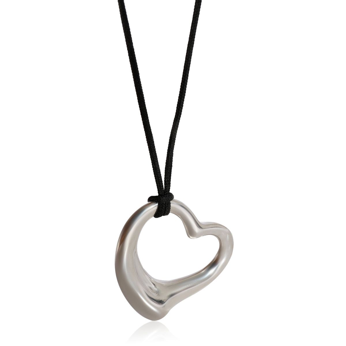 Elsa Peretti Large Open Heart Pendant in 925 Sterling Silver