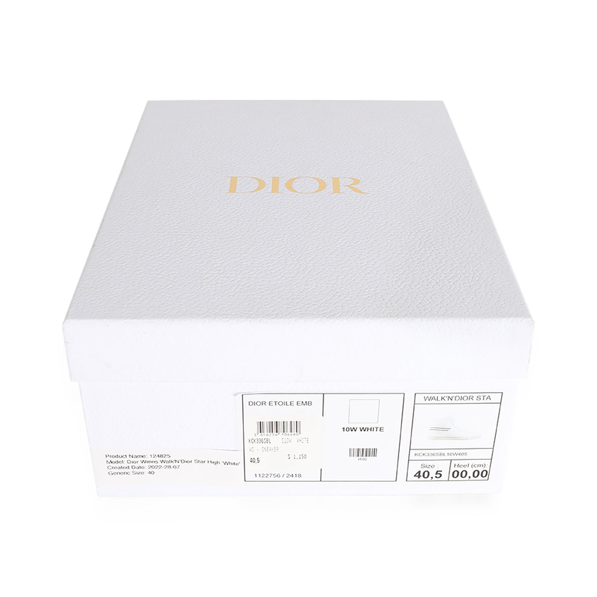 Dior Wmns WalkNDior Star High White