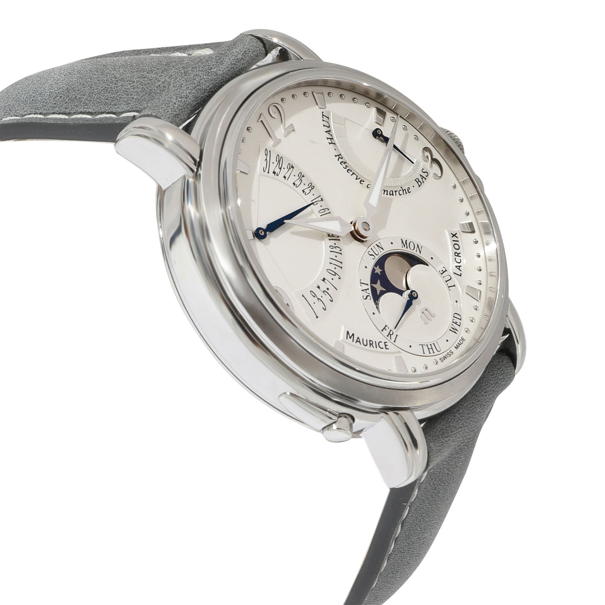 Masterpiece Lune Retrograde MP7078 Men's Watch in  Stainless Ste