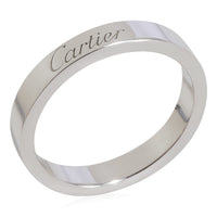 C De Cartier Wedding Band (Platinum)