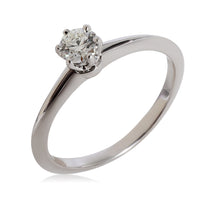 Diamond Solitaire Ring in Platinum H VS1 0.26 CTW