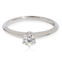 Diamond Solitaire Ring in Platinum H VS1 0.26 CTW