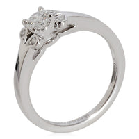 Ballerine Engagement Ring (Platinum)