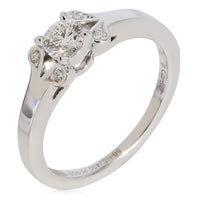 Ballerine Engagement Ring (Platinum)