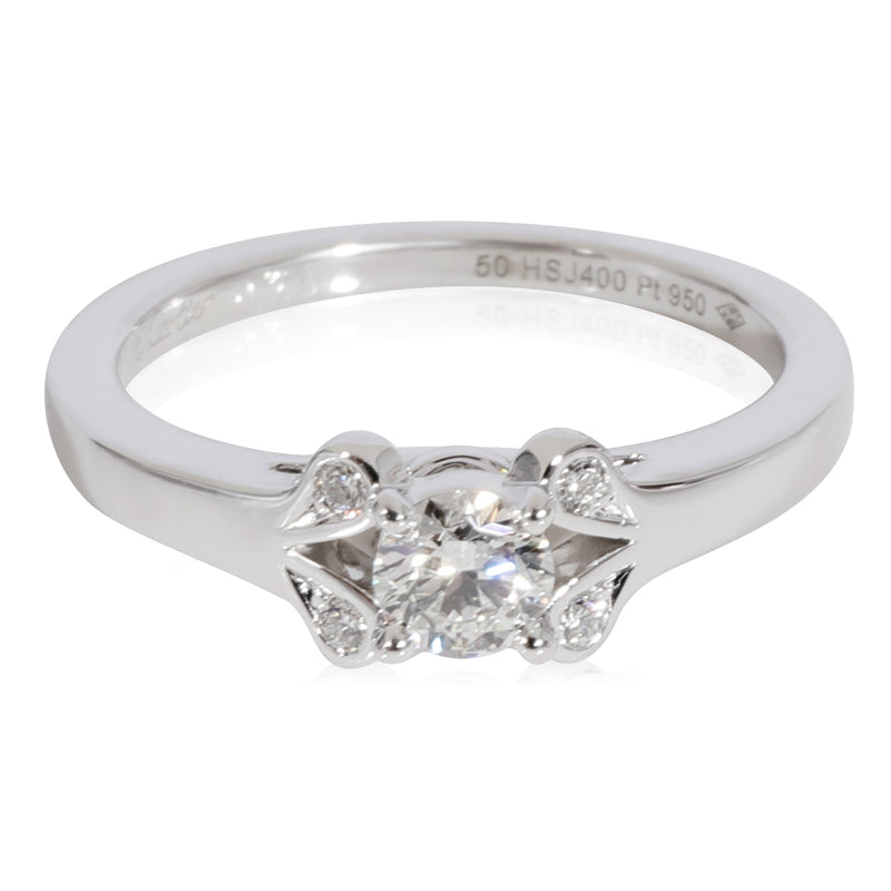 Ballerine Engagement Ring (Platinum)