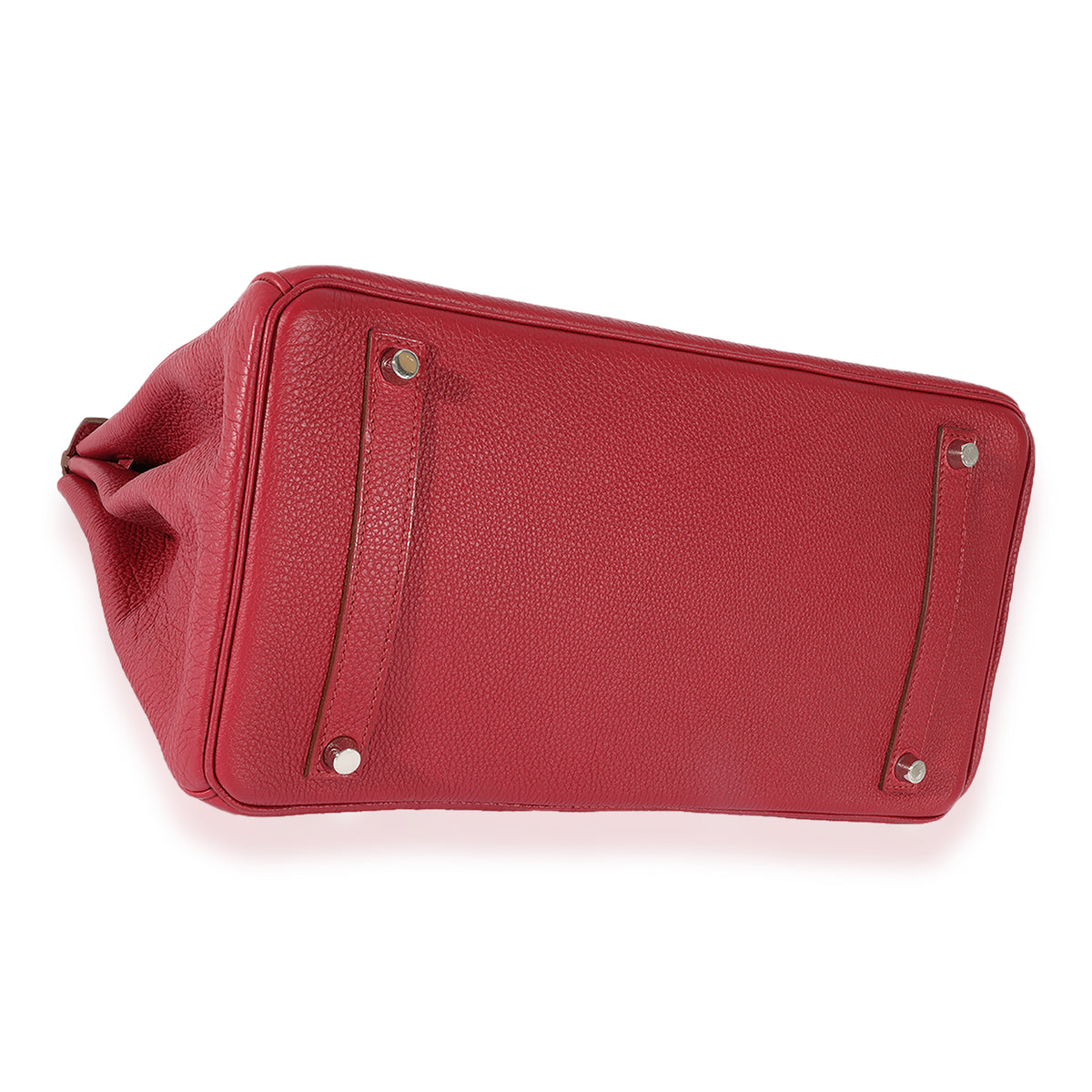 Hermès Rubis Togo Birkin 35 PHW Handbag clasp