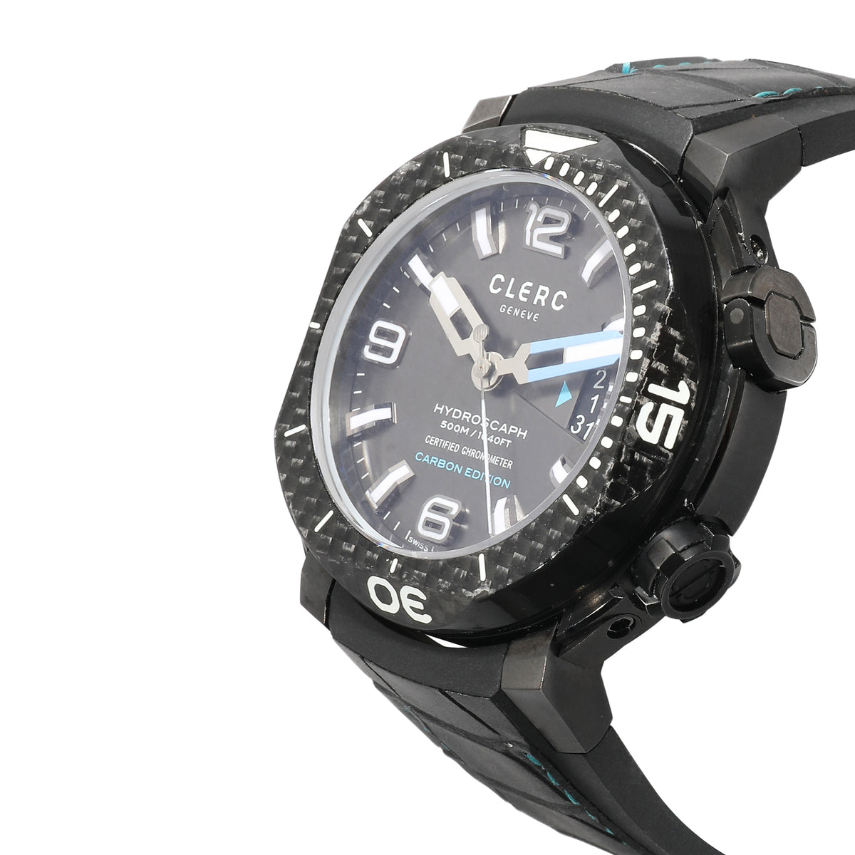 Hydroscaph H1-4C.12R.8 Mens Watch in  DLC