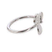 Tiffany & Co. Paper Flowers Diamond  Ring in Platinum 0.16 CTW sv