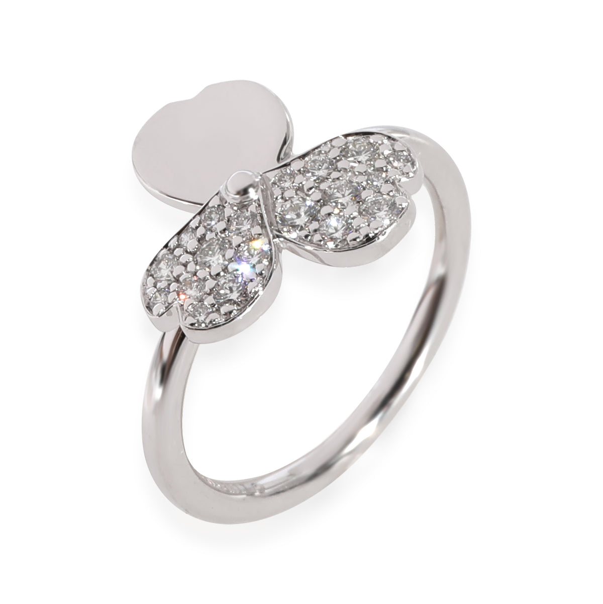 Tiffany & Co. Paper Flowers Diamond  Ring in Platinum 0.16 CTW bv