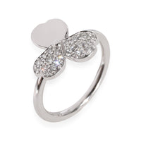Tiffany & Co. Paper Flowers Diamond  Ring in Platinum 0.16 CTW bv