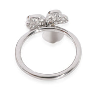 Paper Flowers Diamond  Ring in Platinum 0.16 CTW