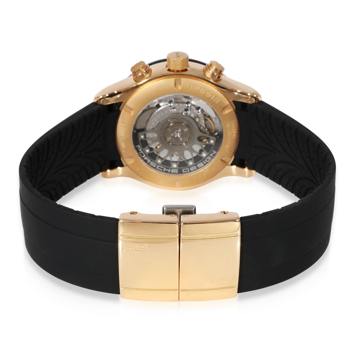 Dashboard P6612 Mens Watch in 18kt Titanium/Rose Gold