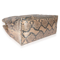 Metallic Python Medium Soho Chain Shoulder Bag