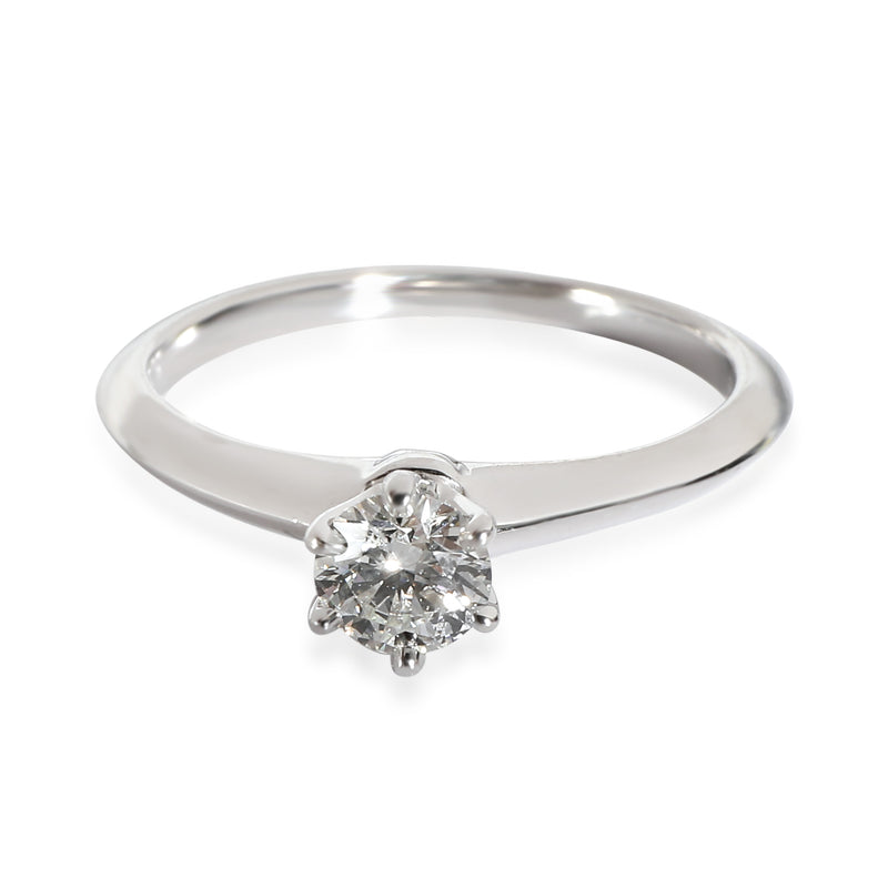 Tiffany & Co. Diamond Engagement Ring in Platinum G VS1 0.34 CTW