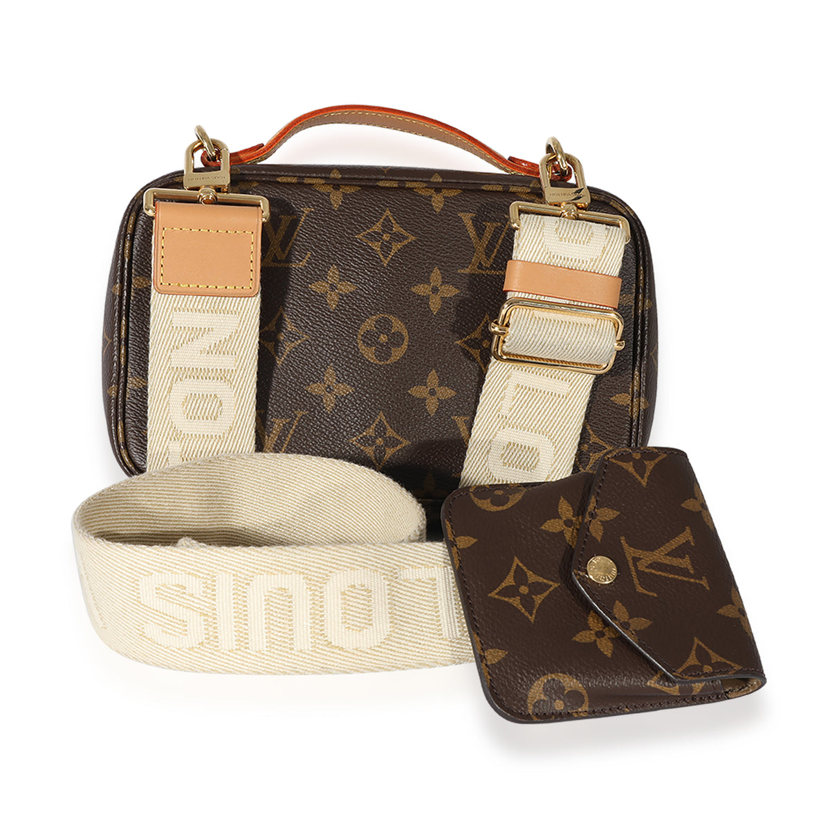 Louis Vuitton Monogram Canvas Utility Crossbody Bag Handbag pv