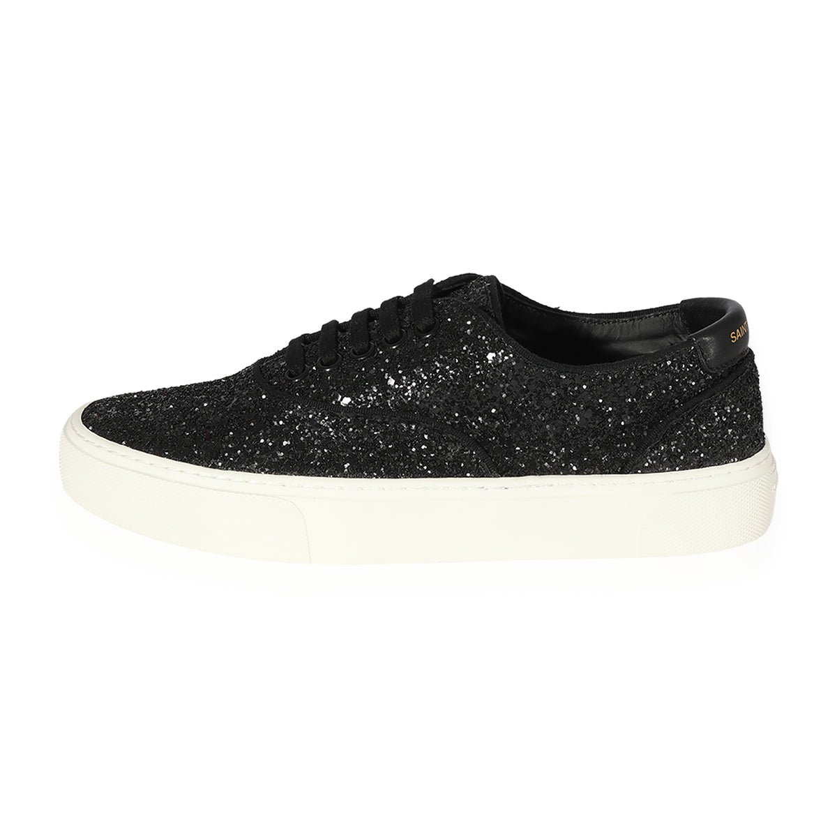 Saint Laurent Venice Black Glitter