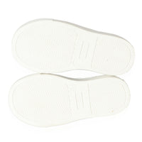 Strap Leather Toddler White