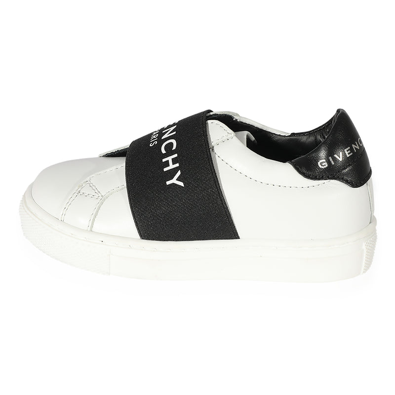 Strap Leather Toddler 'White'
