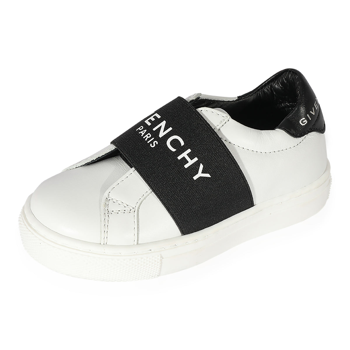 Strap Leather Toddler White