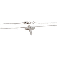 Diamond Cross Pendant in 14K White Gold (0.54 CTW G-H/SI2)