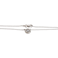 Diamond Bezel Set Necklace in 14K White Gold (0.52 CTW)