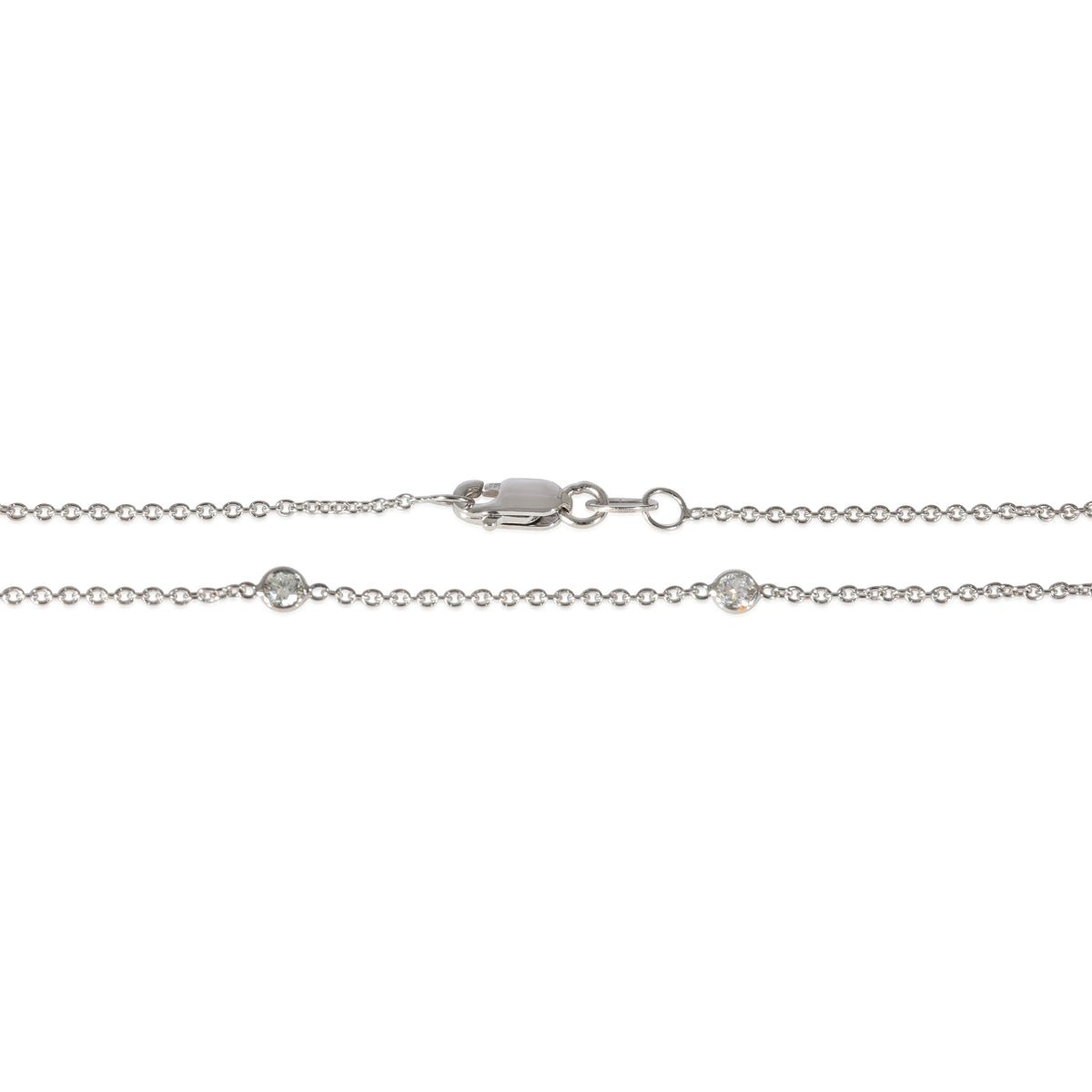 Diamonds by the Yard Necklace in 14K White Gold (1.04 CTW G-H/SI2)