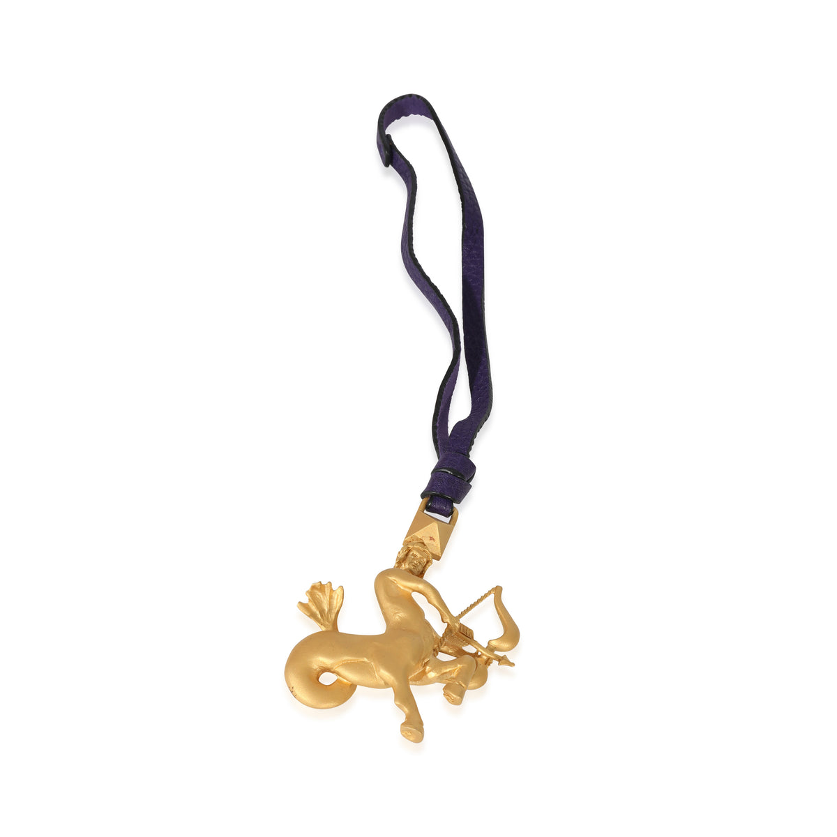 3 Sagittarius Charm on Purple Leather Strap, from Spring/Summer 2014