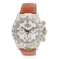 Daytona 116519 Mens Watch in  White Gold