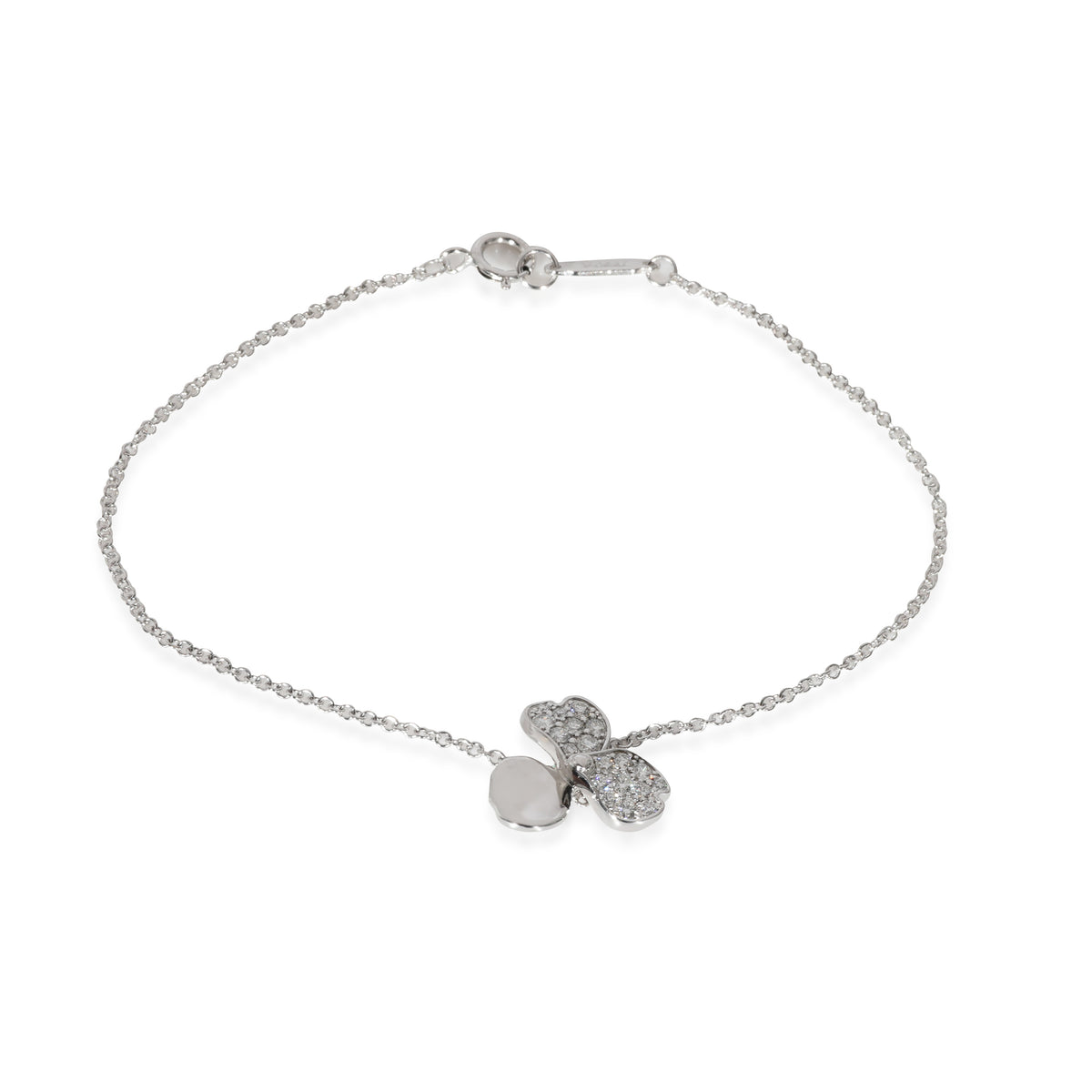 Paper Flowers Diamond Bracelet in Platinum 0.17 CTW