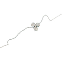 Paper Flowers Diamond Bracelet in Platinum 0.17 CTW