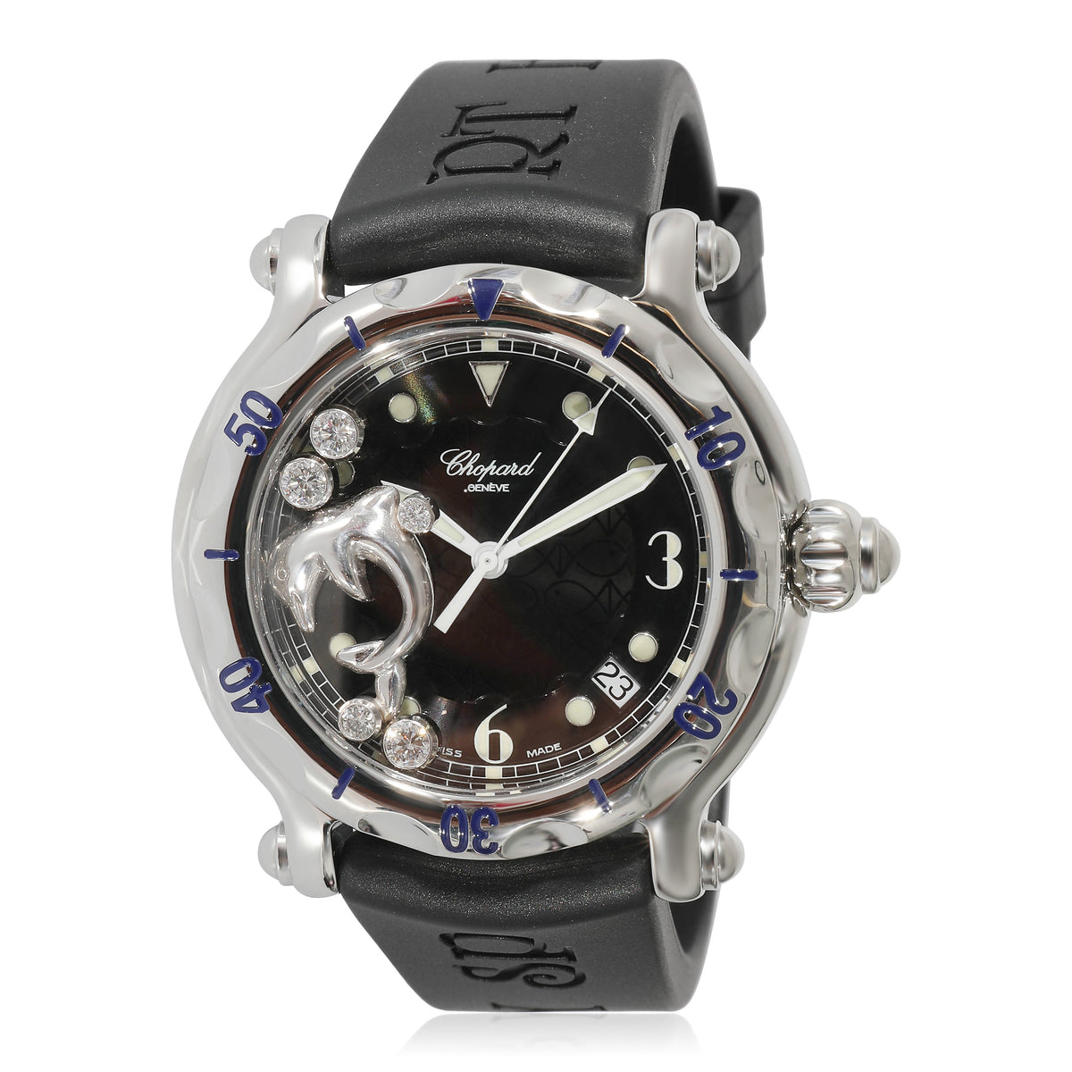 Happy Sport Fish 28/8897 Unisex Watch in  Stainless Steel