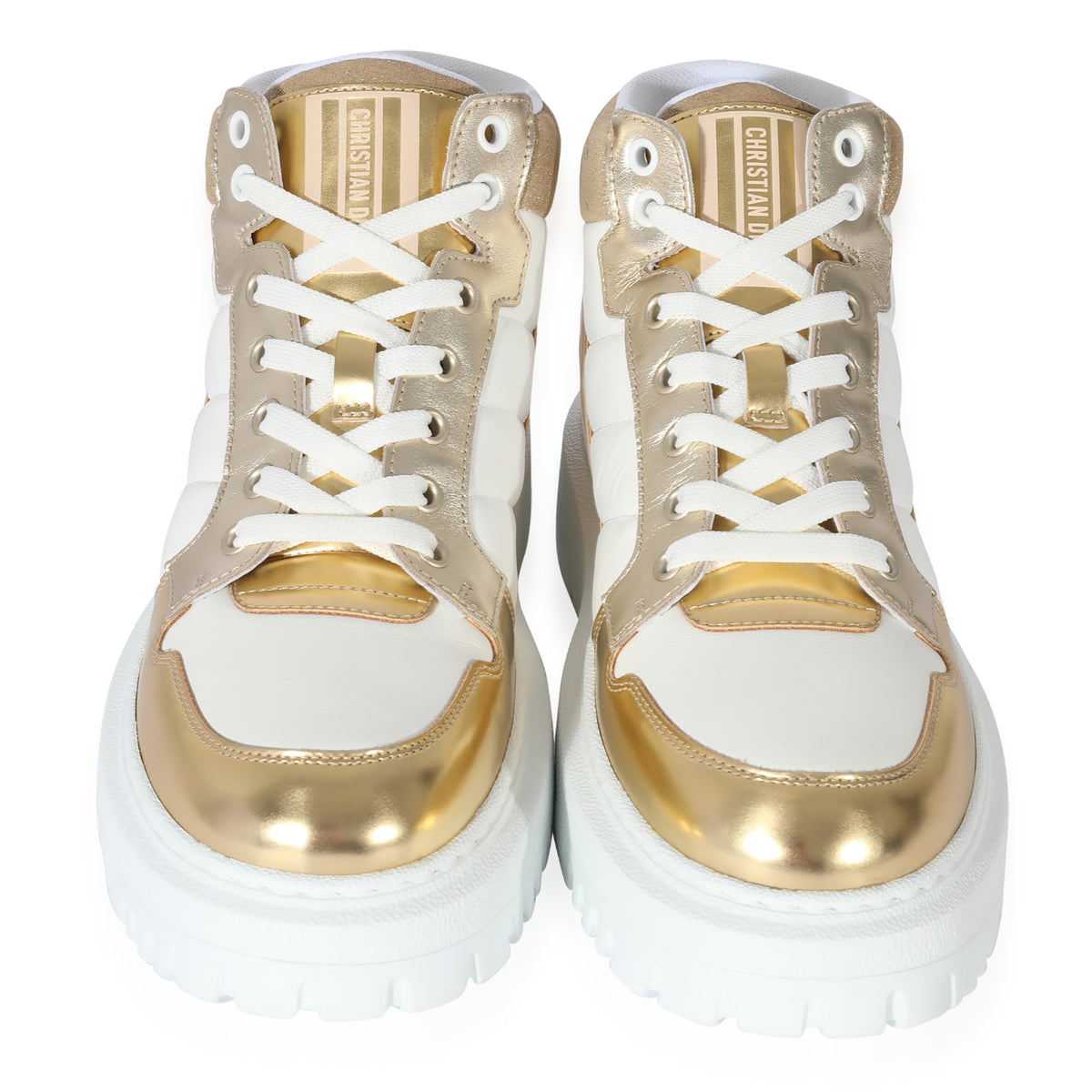 Wmns D-Player Quilted Nylon - White Gold