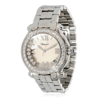 Chopard Happy Sport 6408 Unisex Watch in  Stainless Steel/White Gold