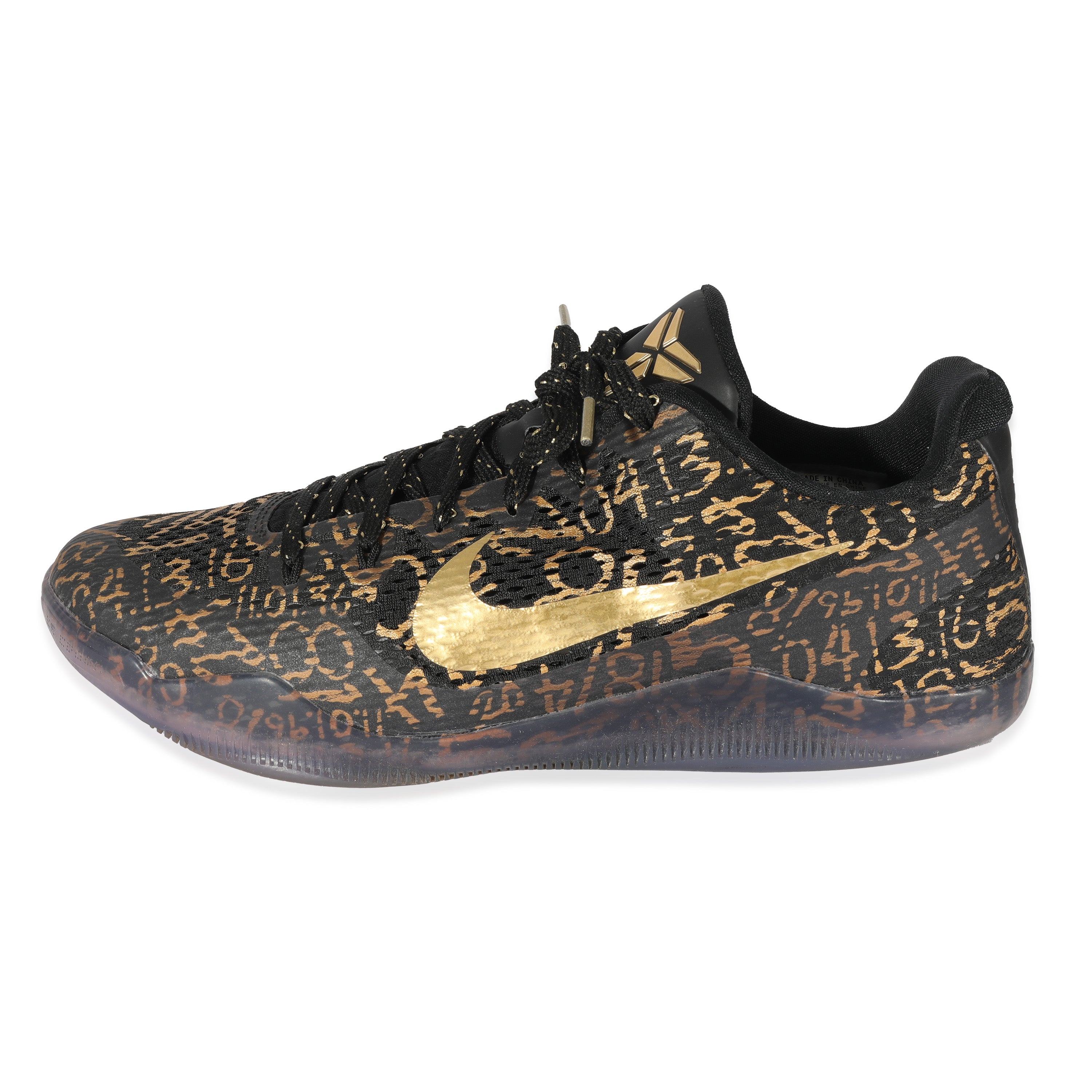 Kobe 11 fashion black gold