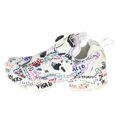 Reebok Vetements x InstaPump Fury 'Graffiti   White' fv