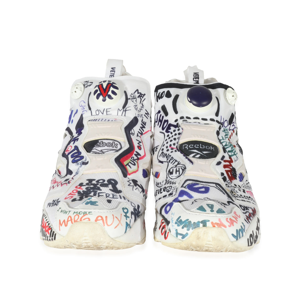 Reebok Vetements x InstaPump Fury 'Graffiti   White' pv
